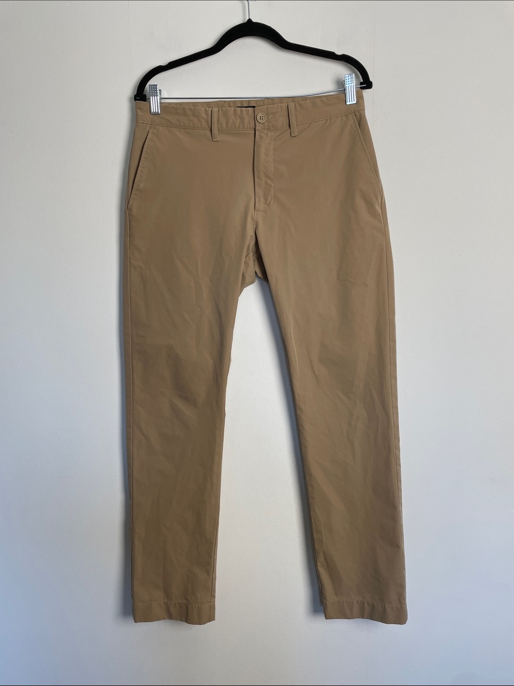J Crew Slim Flex Khaki Straight-Leg Straight Performance Men 30 (32) Chino Pants